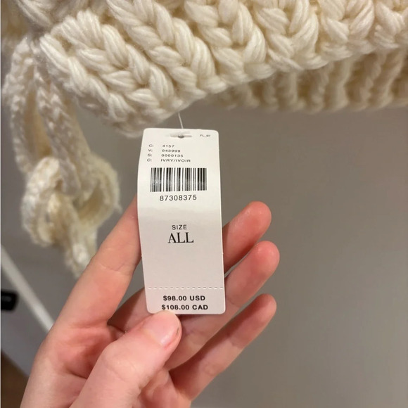 Anthropologie white Knit chain vest - Picture 4 of 7